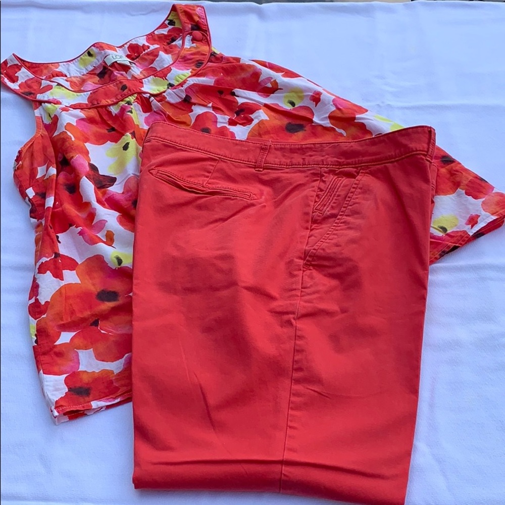 Banana Republic Chino Dk. Salmon